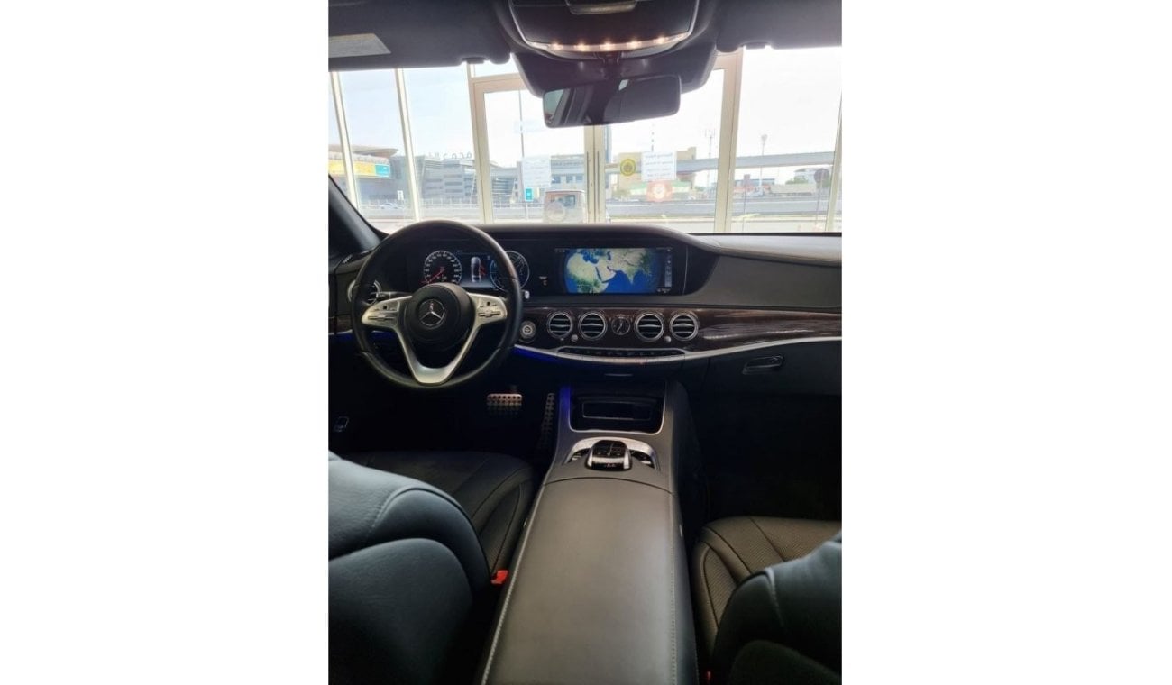 مرسيدس بنز S 450 MERCEDES S-450-2018-LOW MILEGE-15100 KM/NARDO GRAY-SPECIAL COLOUR