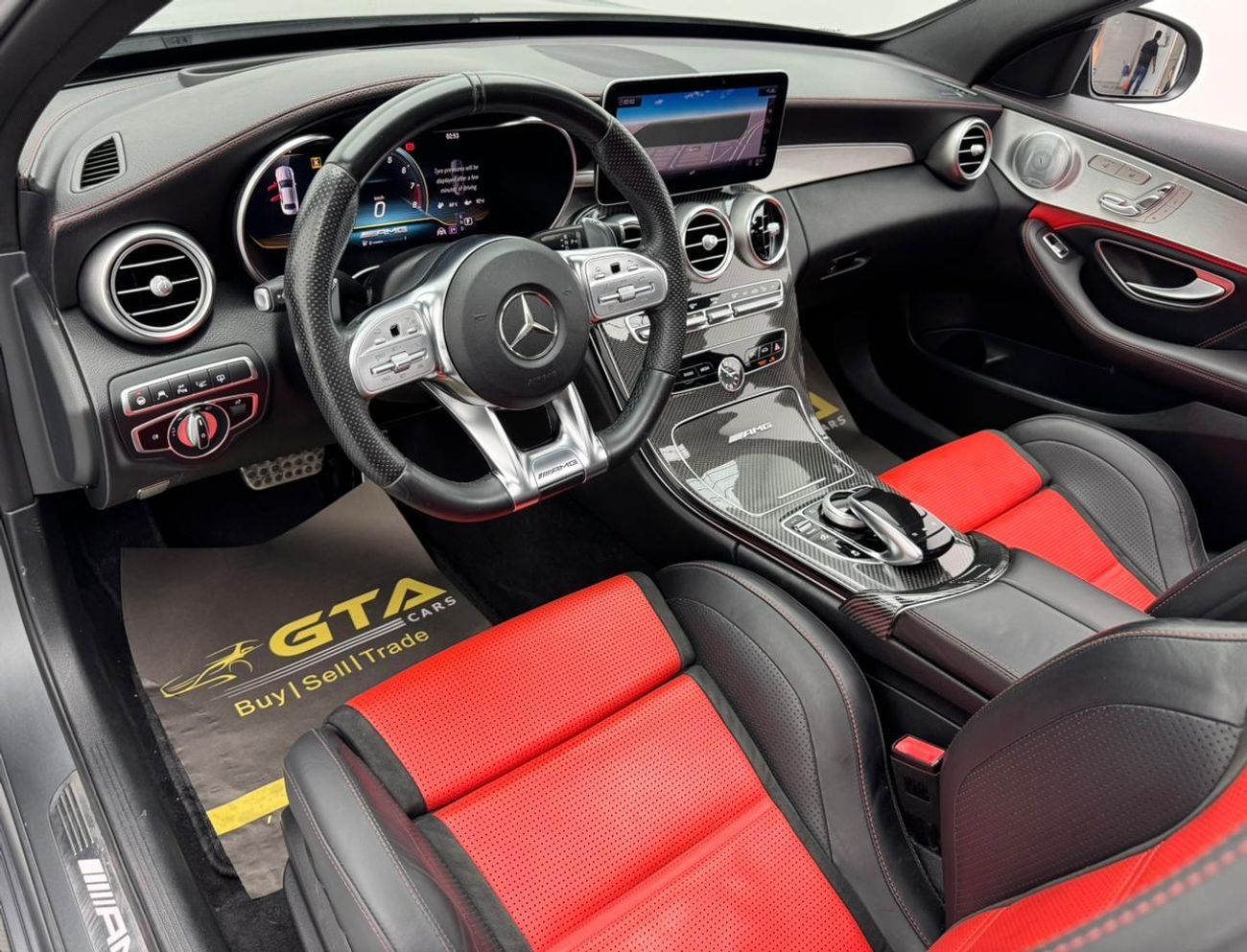 Mercedes-Benz C 63S AMG Std 4.0L Sedan 2019 Mercedes-Benz C63 S AMG, 1 Year Warranty, Full Service History, Excellent Condit