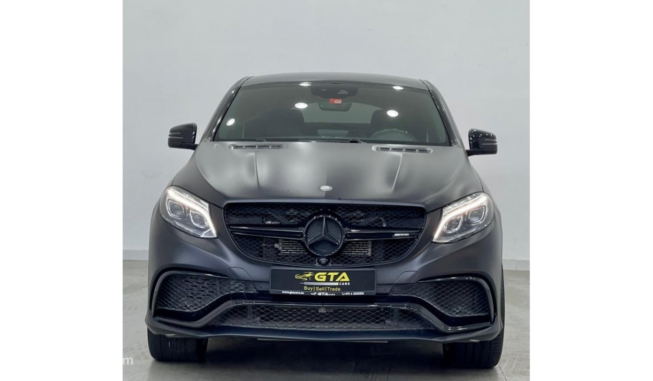 Mercedes-Benz GLE 63 AMG S S 2017 Mercedes-Benz GLE 63 S AMG, Service History, Warranty, Low Kms, GCC