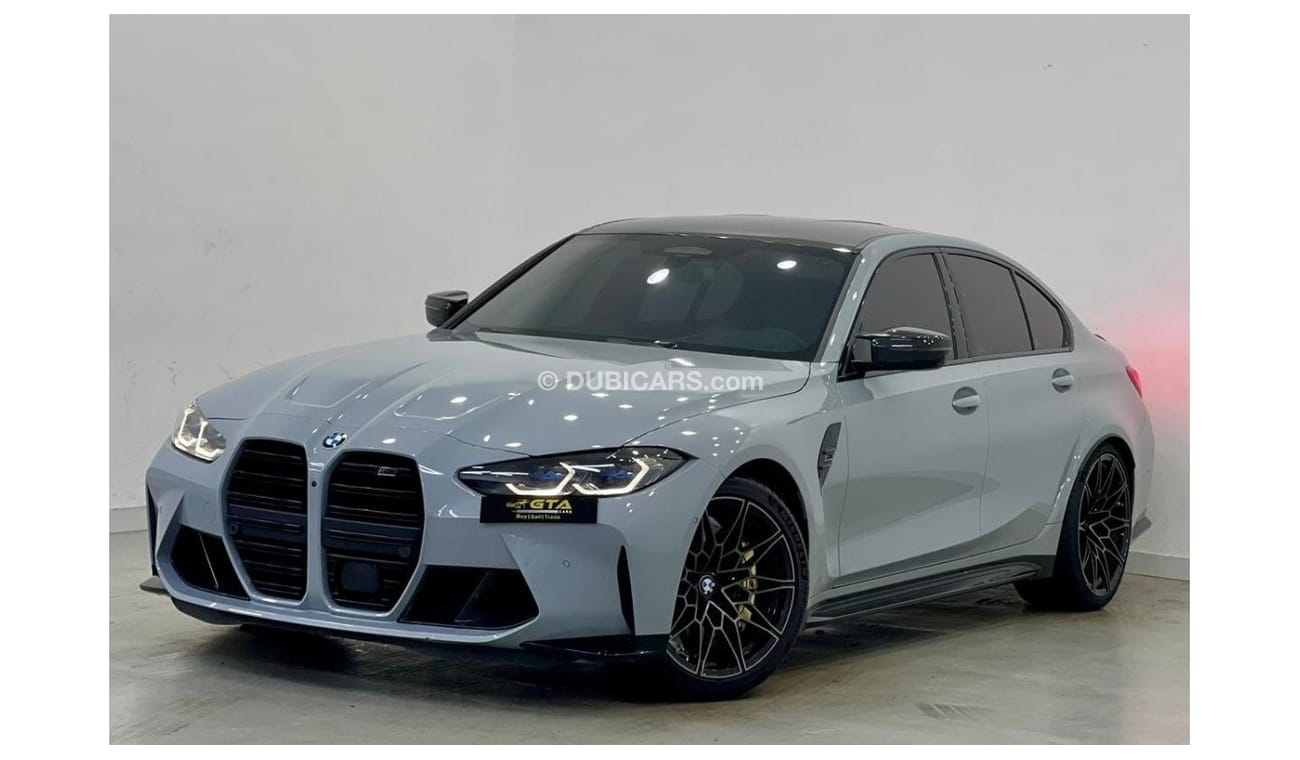BMW M3 2022 BMW M3 Competition, Warranty-Full Service History-Service Contract-GCC