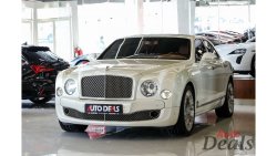 Bentley Mulsanne | 2011 - GCC | 6.8TC V8 Engine