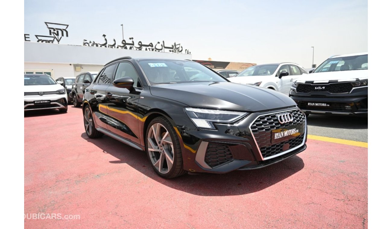 أودي A3 AUDI A3 S line quattro 2.0L Turbo Petrol ، رادار ، مثبت السرعة ، مساعد المسار ، مقعد السائق الكهربائ