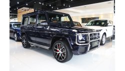 مرسيدس بنز G 63 AMG ((WARRANTY UNTIL JUN.2022)) MERCEDES BENZ G63 [5.5L V8 BITURBO] - IN IMMACULATE CONDITION