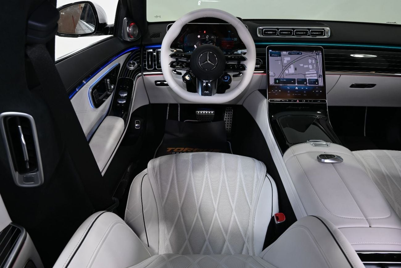 مرسيدس بنز S 63 AMG إي بيرفورمانس مرسيدس بنز S63 AMG E Performance موديل 2024، ضمان الوكالة حتى مارس 2029، باقة خدمة الوكالة لمدة 4 سن