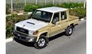 تويوتا لاند كروزر بيك آب 79 DOUBLE CABIN LIMITED V8 4.5L  WITH WINCH AND DIFFERENTIAL LOCK