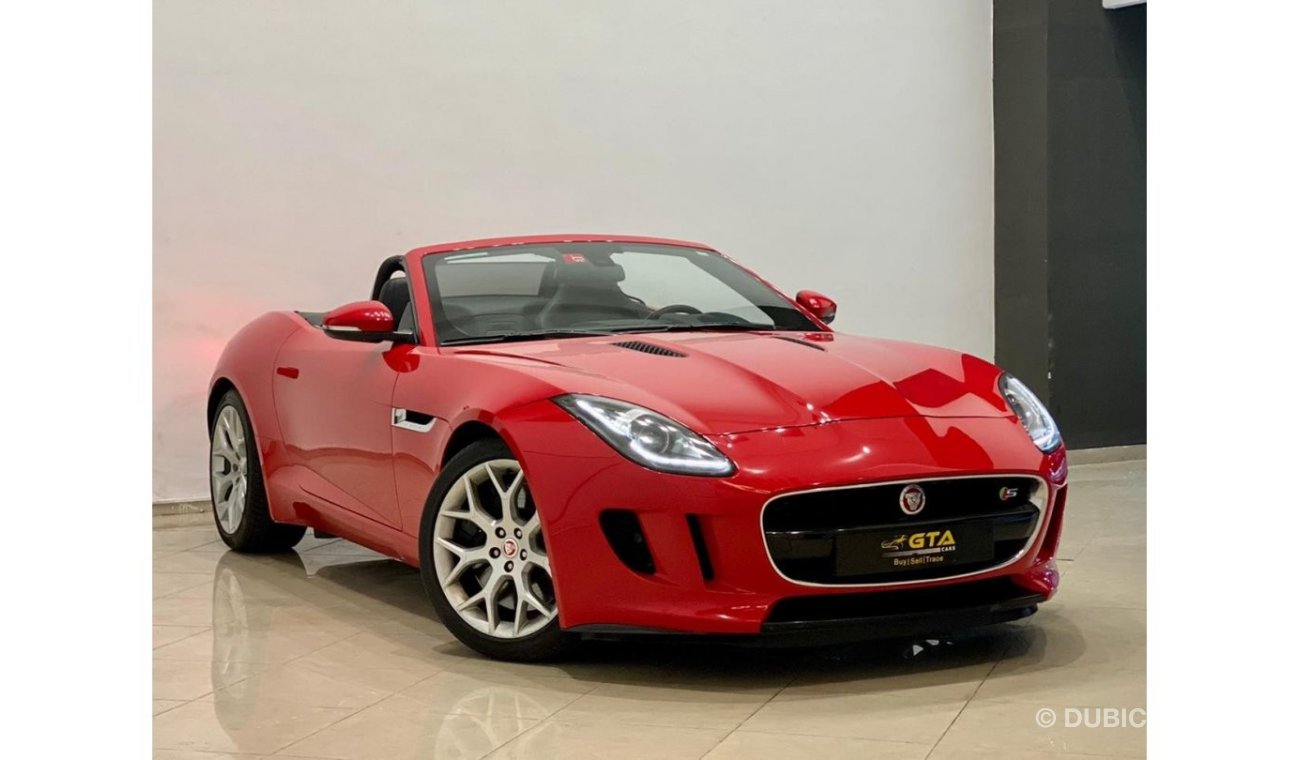 Jaguar F Type 2015 Jaguar F-Type Convertible, Full Jaguar Service History, GCC
