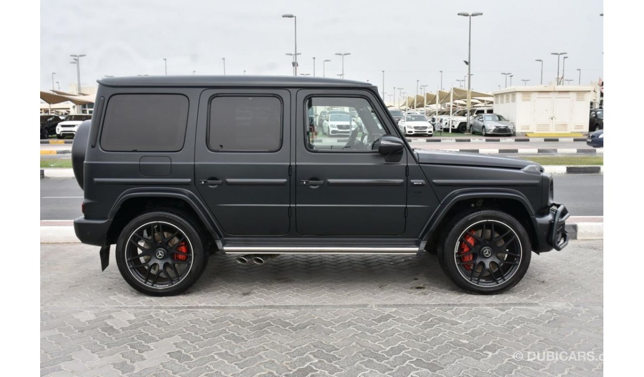 مرسيدس بنز G 63 AMG MAT EXTERIOR WITH CARBON FIBER PACKAGE | GCC WITH DEALERSHIP WARRANTY