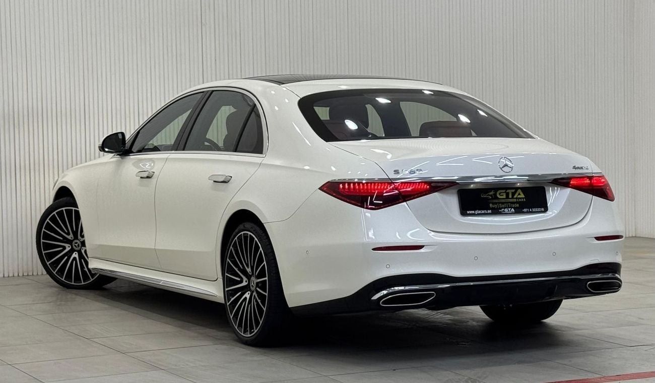 Mercedes-Benz S 580 4MATIC Exclusive 4.0L 2022 Mercedes Benz S580 AMG 4MATIC, 2027 Mercedes Warranty, 2026 Mercedes Serv