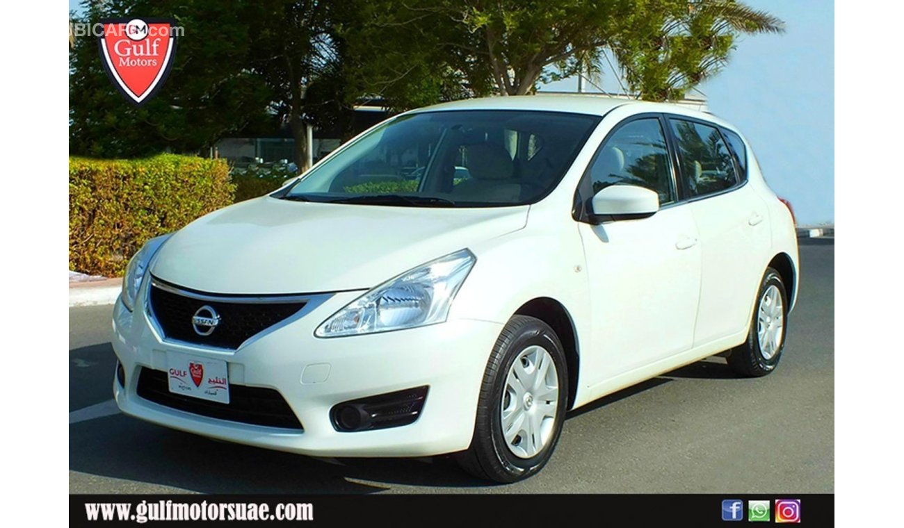 Nissan Tiida 2014 - WARRANTY - EXCELLENT CONDITION- BANK FINANCE AVAILABLE - VAT INCLUSIVE