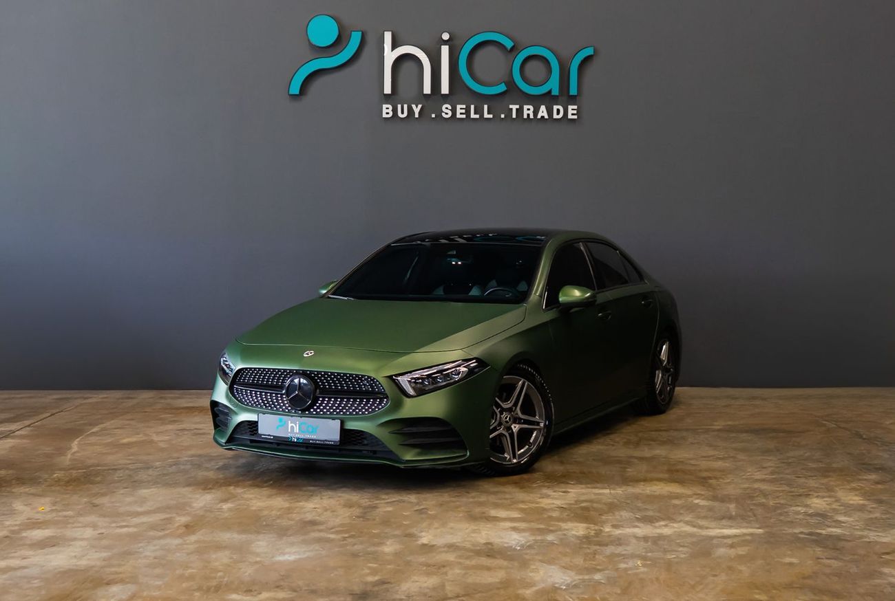 مرسيدس بنز A 180 AED 1,724  pm  • 0% Downpayment • Mercedes A180 AMG • 1 Year Warranty