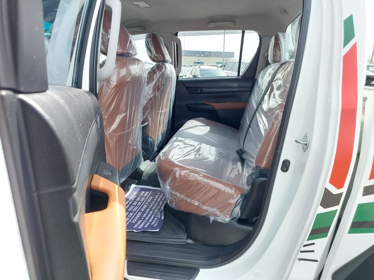 تويوتا هيلوكس GR SPORT (RAMADAN OFFER) TOYOTA HILUX PICKUP RHD 2022 MODEL 2.4 L DIESEL AUTOMATIC(PM70393)