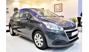 Peugeot 208 EXCELLENT DEAL for our Peugeot 208 ( 2016 Model ) in Grey Color GCC Specs