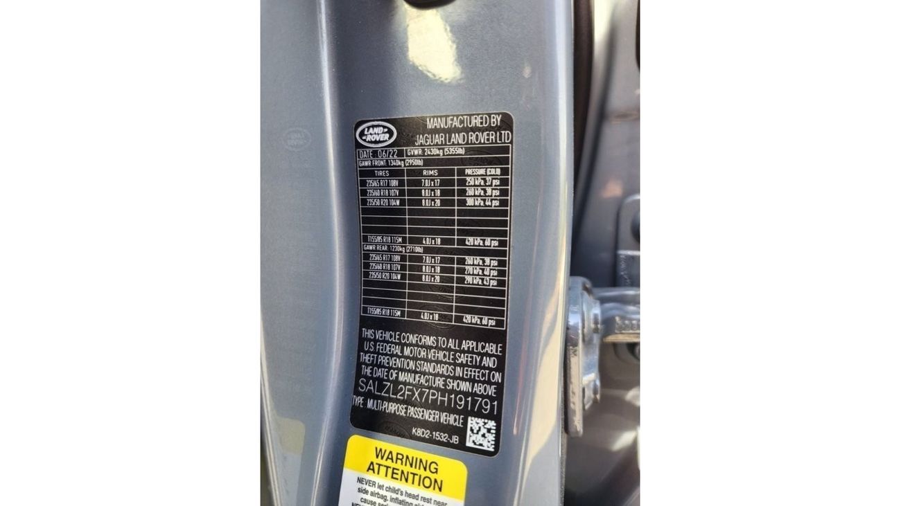 Land Rover Range Rover Evoque land rover evoque full option 2023 model