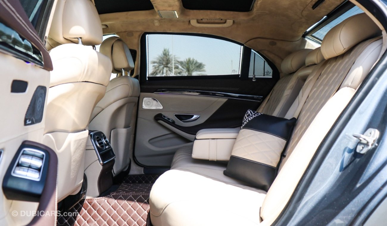 مرسيدس بنز S560 Maybach | 2018 | 57,000 kms | S450 converted to S560