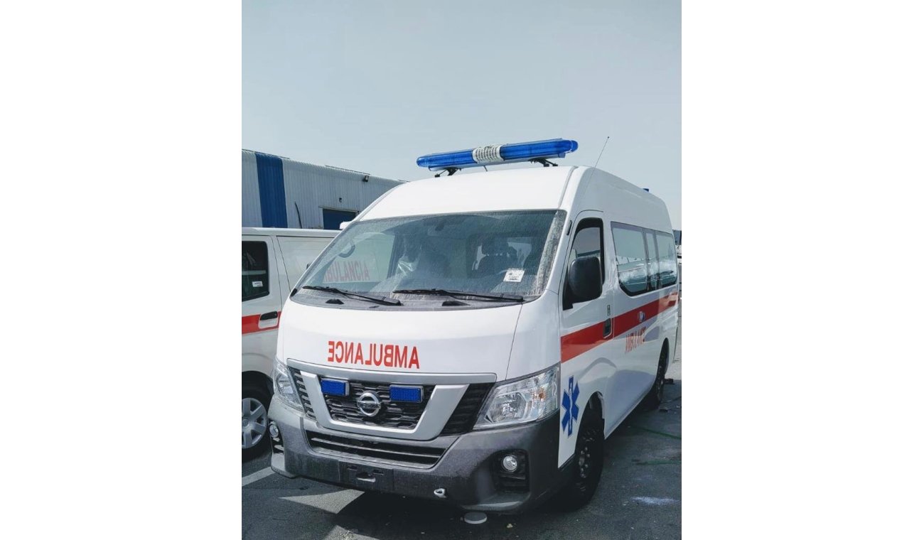 Nissan Urvan 2021 Nissan Urvan 2.5L Petrol AMBULANCE Van with Manual Transmission | Export Only