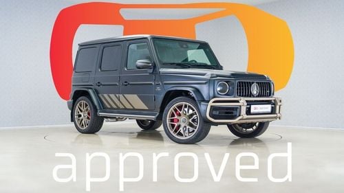 مرسيدس بنز G 63 AMG 4MATIC SUV | AED 11,660 PM | Up to 3 Years Warranty Unlimited |