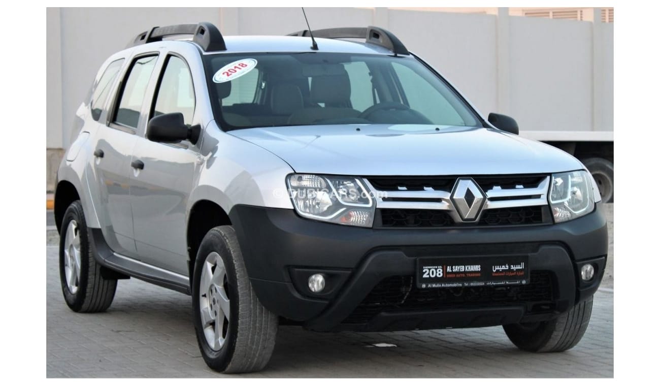 رينو داستر رينو داستر 2018 خليجي بحالة ممتازة بدون حوادث نظيفه جدا من الداخل والخارج