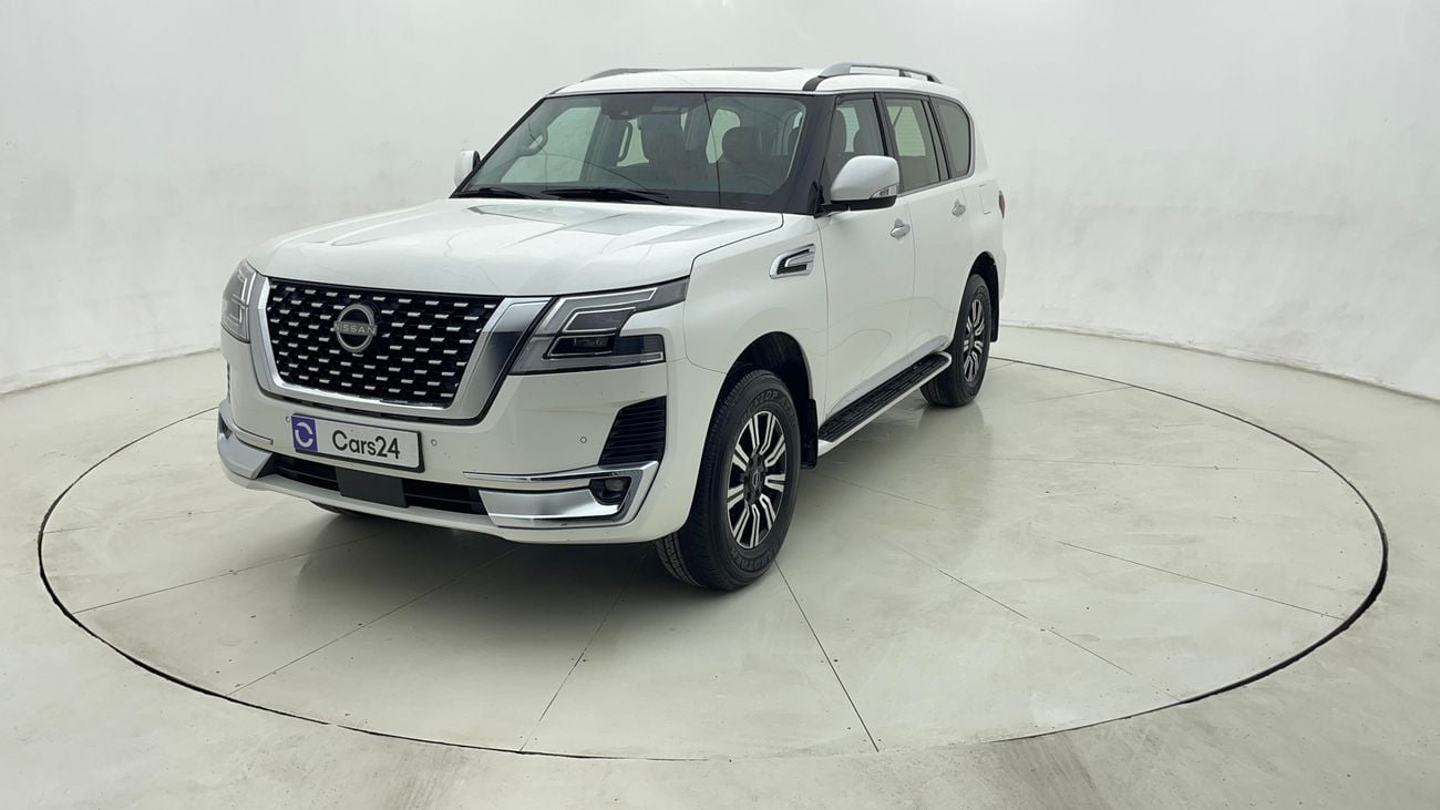 نيسان باترول 2023 SE TITANIUM | AED 2395/Month | 0 DP | 30 Day Return | Warranty | Service History