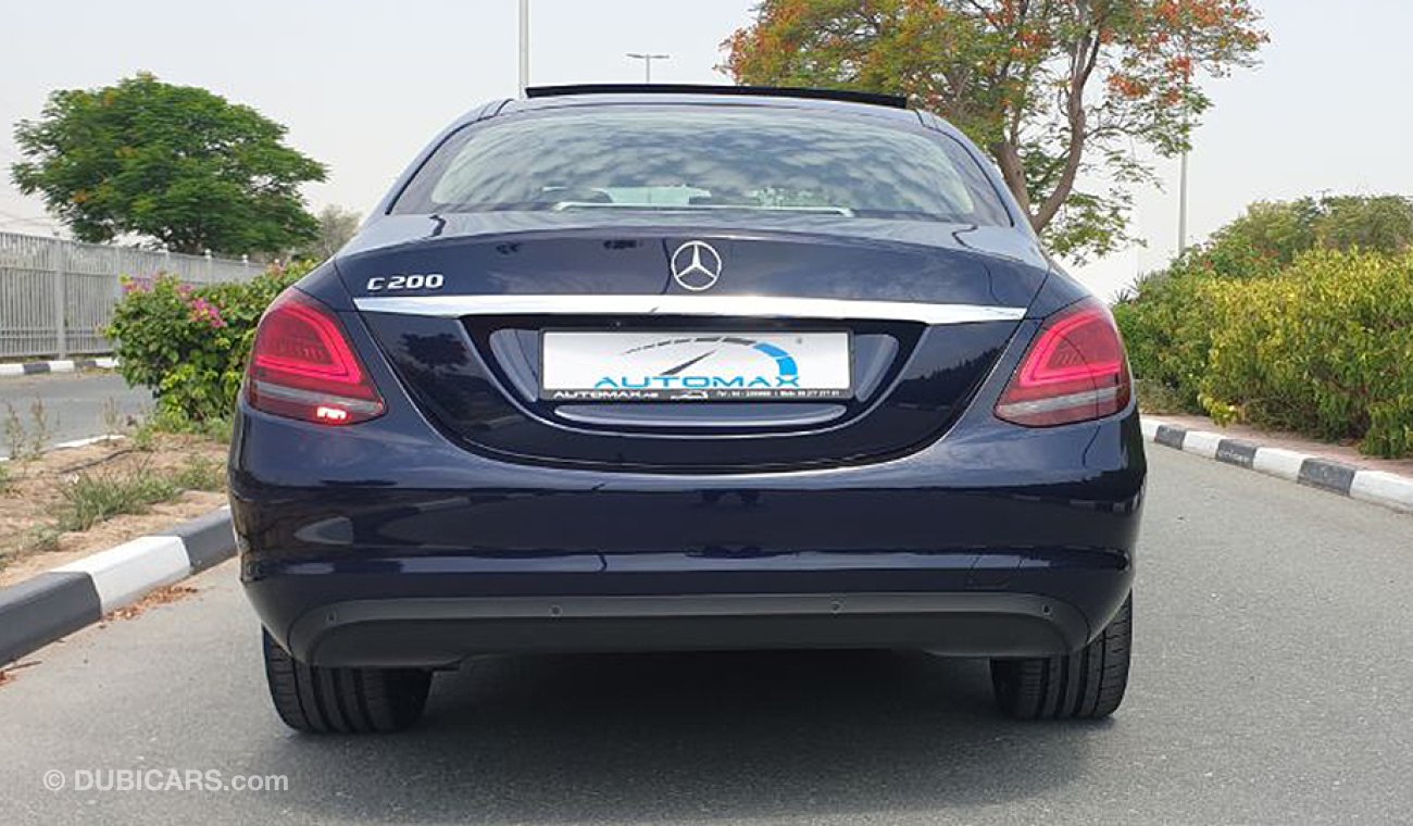 Mercedes-Benz C200 2020 AMG, GCC, 0km with 2 Years Unlimited Mileage Warranty + 3Yrs Service @EMC