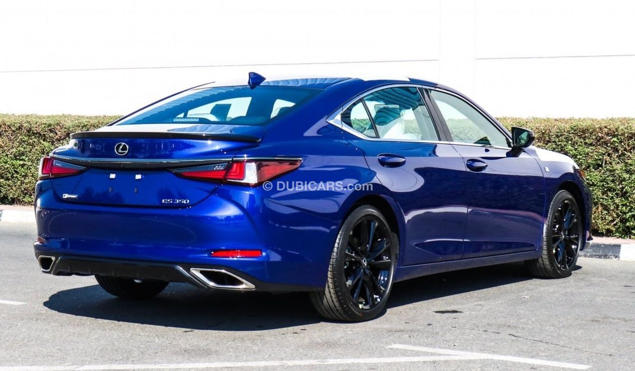 Lexus ES350 2021 F-sport Black Line special edition (Export). Local Registration +10%