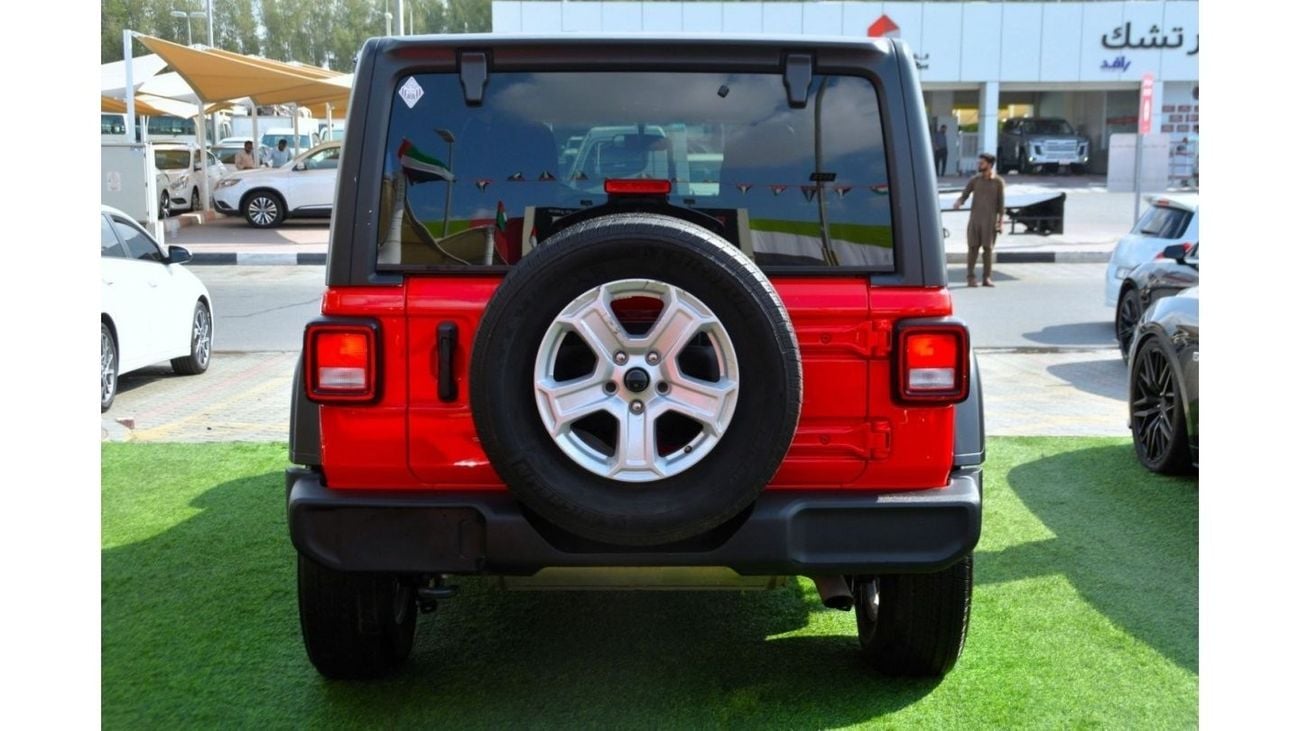 Jeep Wrangler Unlimited Sport JEEP WRONGLER 2021 RED INTERIOR