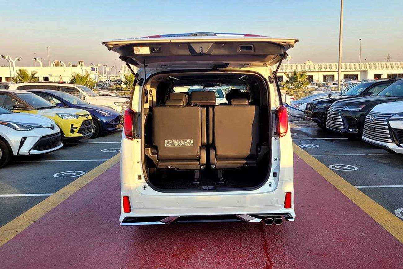 تويوتا ألفارد RHD - 2.5L - WHT_BLK - Modellista Body Kit (SPL. EXPORT OFFER)