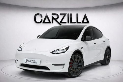 Tesla Model Y Performance (AWD) AED 2,448 / Monthly l 0% Downpayment l Tesla Model Y Performance l Special Edition