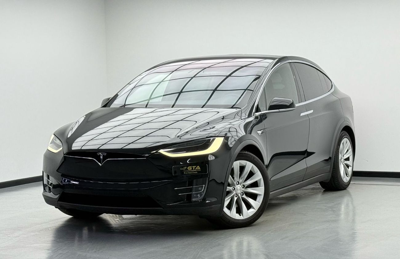 تسلا موديل اكس Long Range (AWD) 2018 Tesla Model X 100D, 2026 Tesla Warranty, Pilot Seats, Excellent Condition, GCC