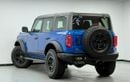 فورد برونكو Wildtrak 2.7L (5 Seater) 2024 Ford Bronco Wildtrak, 2029 Ford Warranty + Service Pack, Very Low Km,