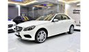 Mercedes-Benz E 400 EXCELLENT DEAL for our Mercedes Benz E400 ( 2015 Model ) in White Color GCC Specs