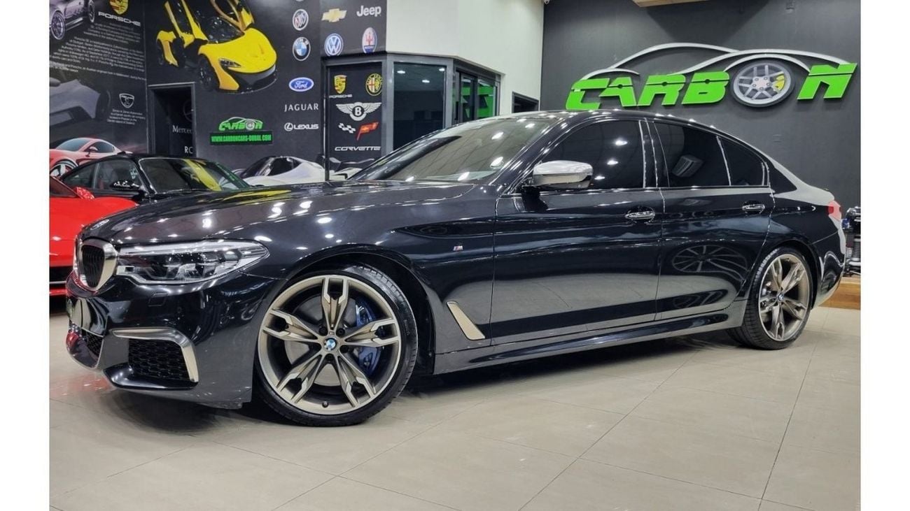 BMW M550i SPECIAL OFFER BMW M550I 2018 GCC IN IMMACULATE CONDITION STILL UNDER SERVICE CONTRACT FROM BMW