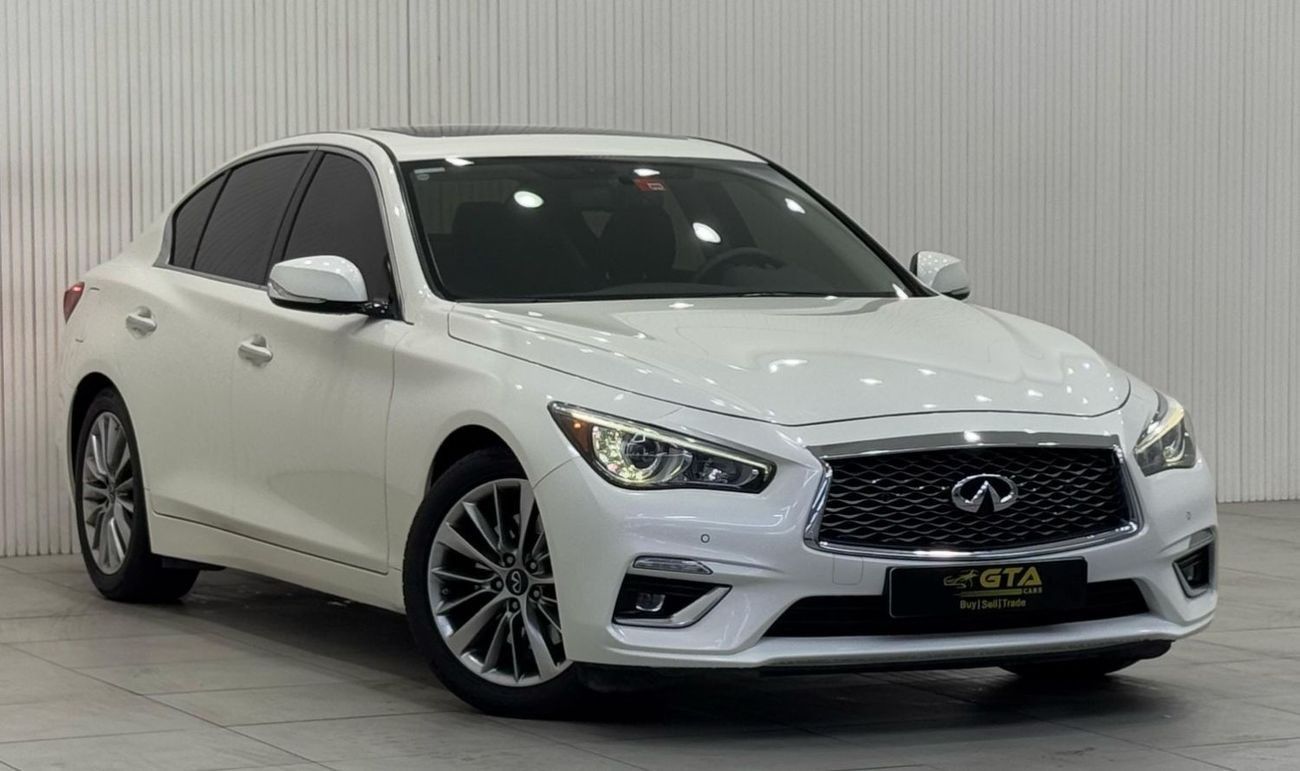 Infiniti Q50 Std 3.0L 2023 Infiniti Q50 3.0, Feb 2028 Infiniti Warranty, Full Infiniti Service History, GCC