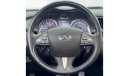 Infiniti Q50 Hybrid Sport Hybrid Sport Hybrid Sport 2014 Infiniti Q50 Sport Hybrid, Service History, Low Kms, GCC