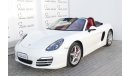 Porsche 718 Boxster 2.7L 2014 MODEL WITH WARRANTY