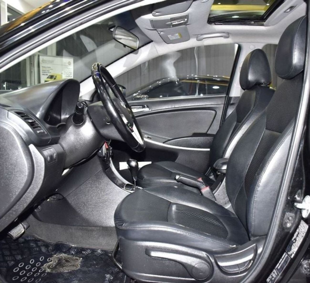 هيونداي أكسنت EXCELLENT DEAL for our Hyundai Accent 1.6L ( 2014 Model ) in Black Color GCC Specs