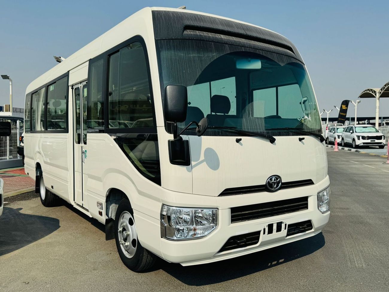 Toyota Coaster TOYOTA COASTER 2.7L PTR GCC 23 SEATS M/T B/O WHITE 2025