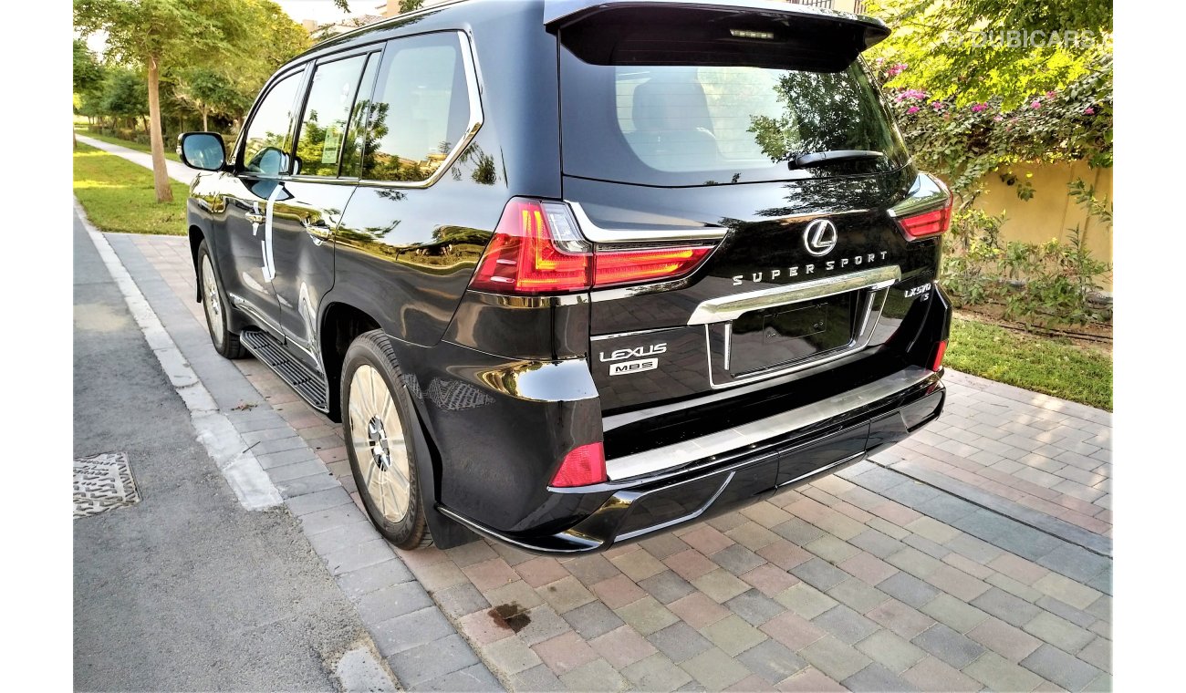 Lexus LX570 MBS Edition MaritimBlau Nappa