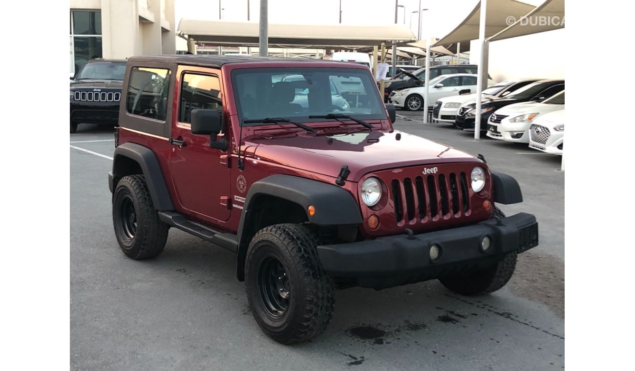 Jeep Wrangler Jeep Wrangler model 2012 car good condition low mileage