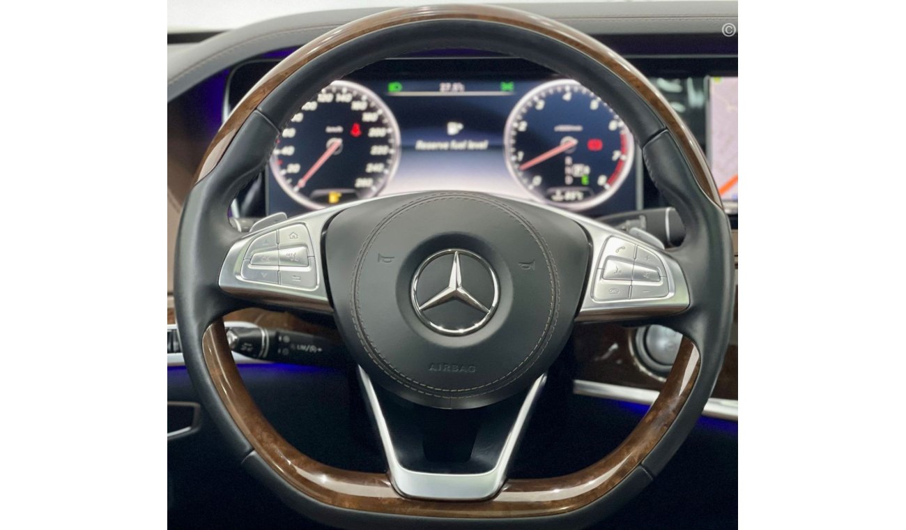 Mercedes-Benz S 500 AMG 2016 Mercedes-Benz S500 ( 5 Buttons ), Mercedes Service History, Warranty, GCC