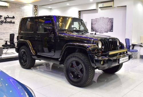 جيب رانجلر EXCELLENT DEAL for our Jeep Wrangler ( 2009 Model ) in Black Color GCC Specs