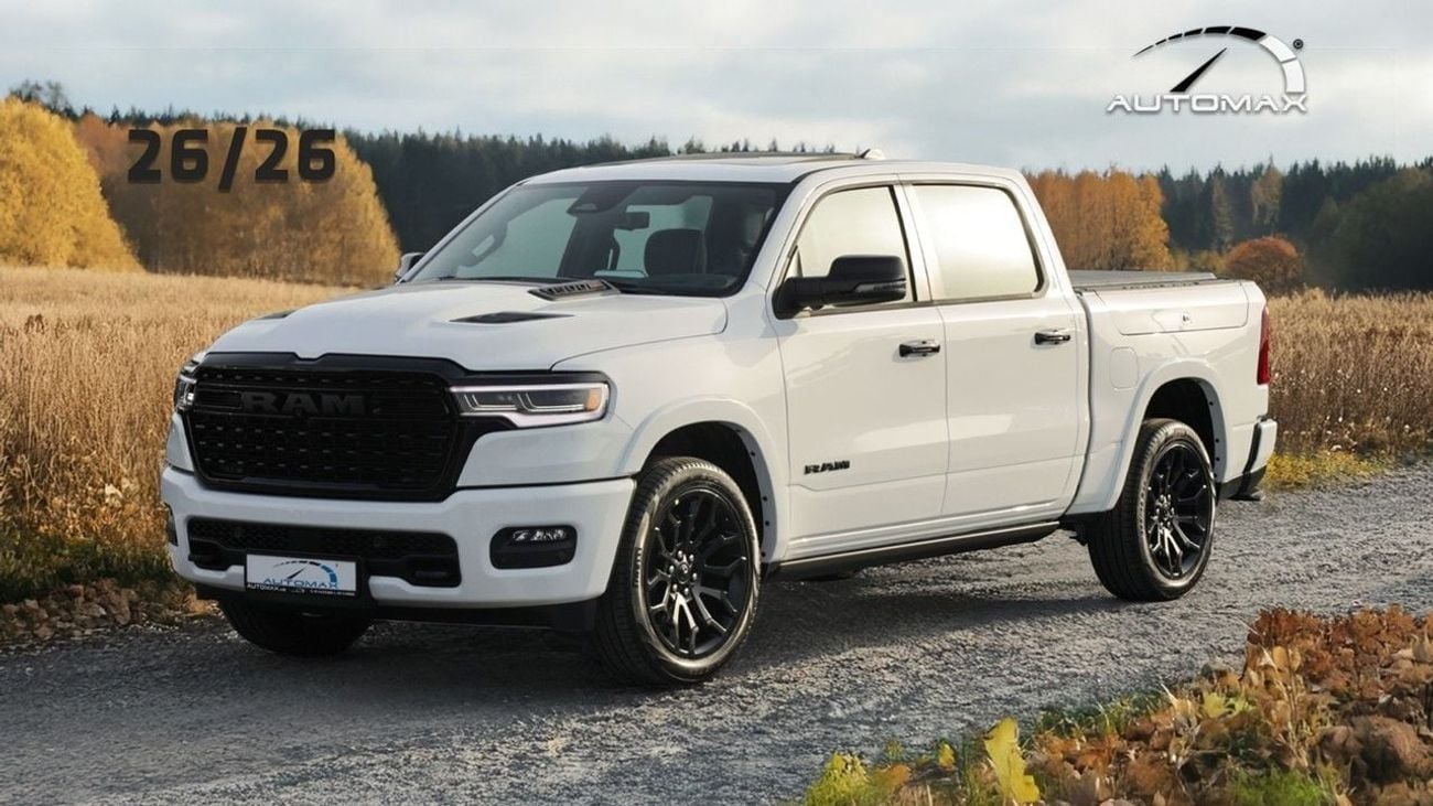 RAM 1500 (For Export , НА ЭКСПОРТ) PY 26/26 Limited Crew Cab Hurricane H.O 3.0TT GCC 0Km Без пробега