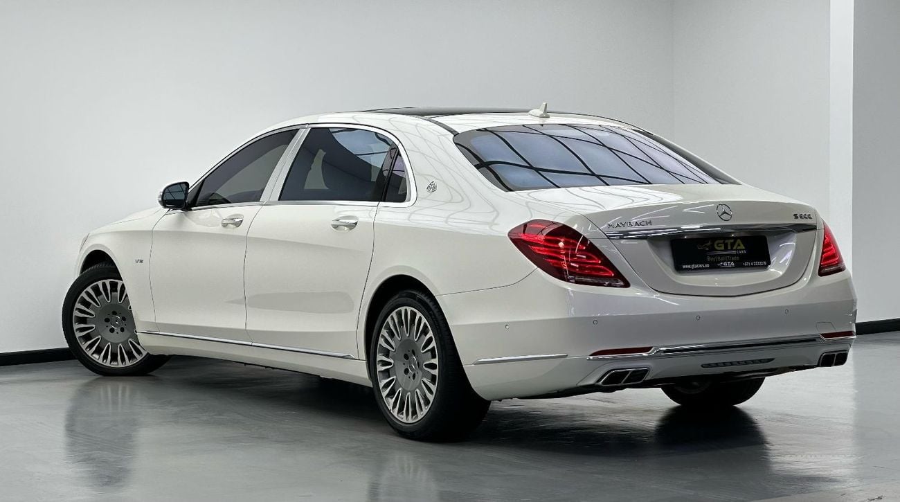 مرسيدس بنز S 600 Maybach 6.0L 2015 Mercedes Maybach S600, Full Mercedes Service History, Fully Loaded, Very Low Kms,