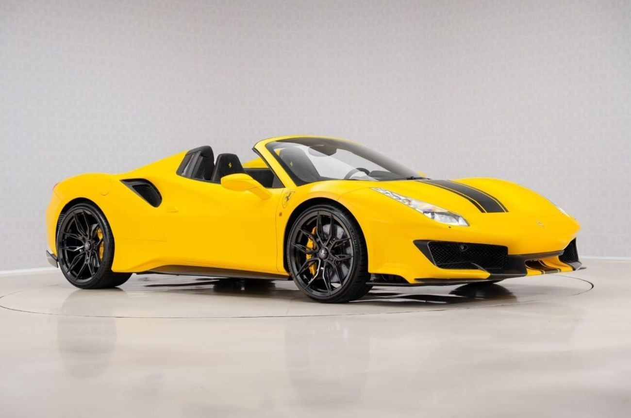 Ferrari 488 Pista UAE's Very Best Example | Novitec 488 Pista Spider Triple Layer Yellow