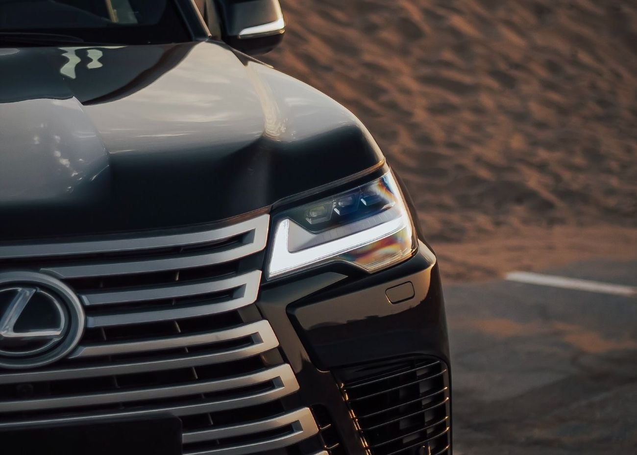 لكزس LX 700h TURBOSPORT (OMANI SPECS) AUTOPARK 26/26 BLACK TAN