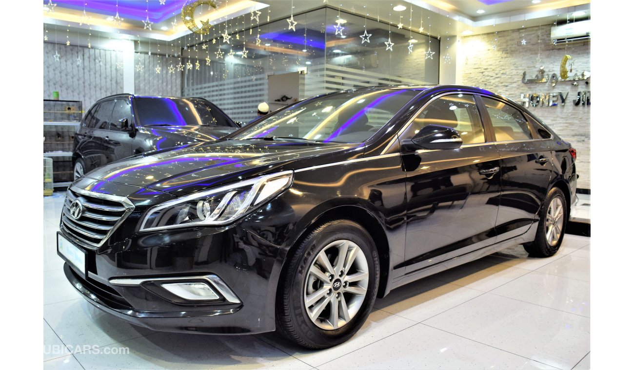 Hyundai Sonata صبغه وكاله Amazing Hyundai Sonata 2015 Model GCC Specs original paint