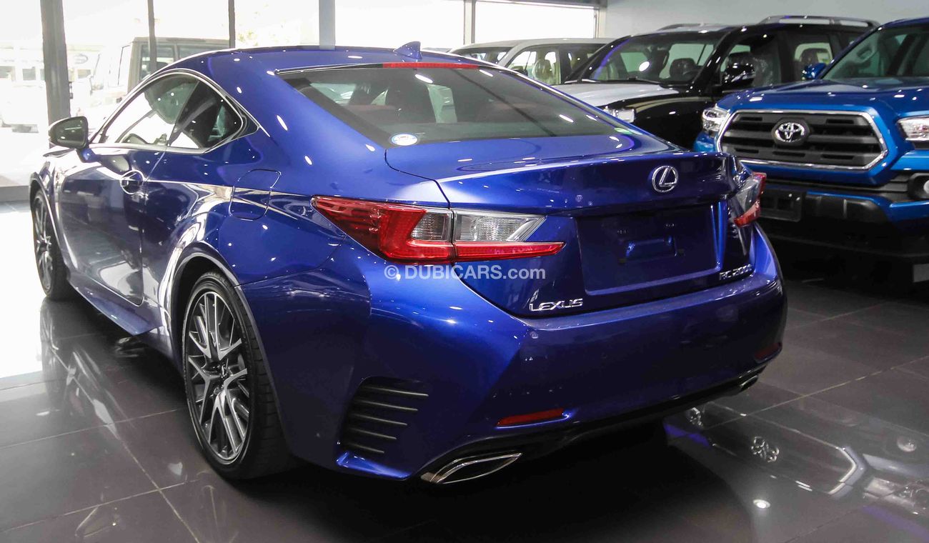 لكزس RC 200 t Fsport (Right Hand Drive)