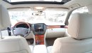 Lexus LS 430 Gulf 3/4 Ultra Hole Leather Screen Rear Camera Wheels Sensors Wood Chairs Heating Android Screen Fog