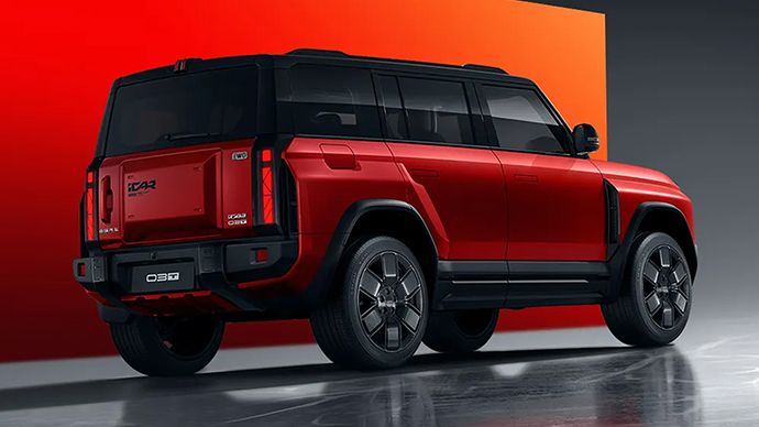 شيري اي كار 03T exterior - Rear Left Angled