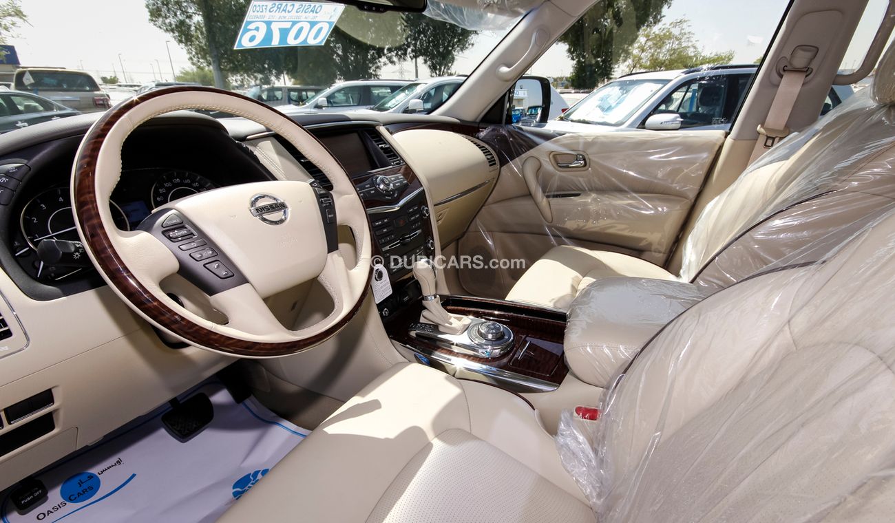 نيسان باترول SE Platinum CITY 2016 WHITE/BIEGE