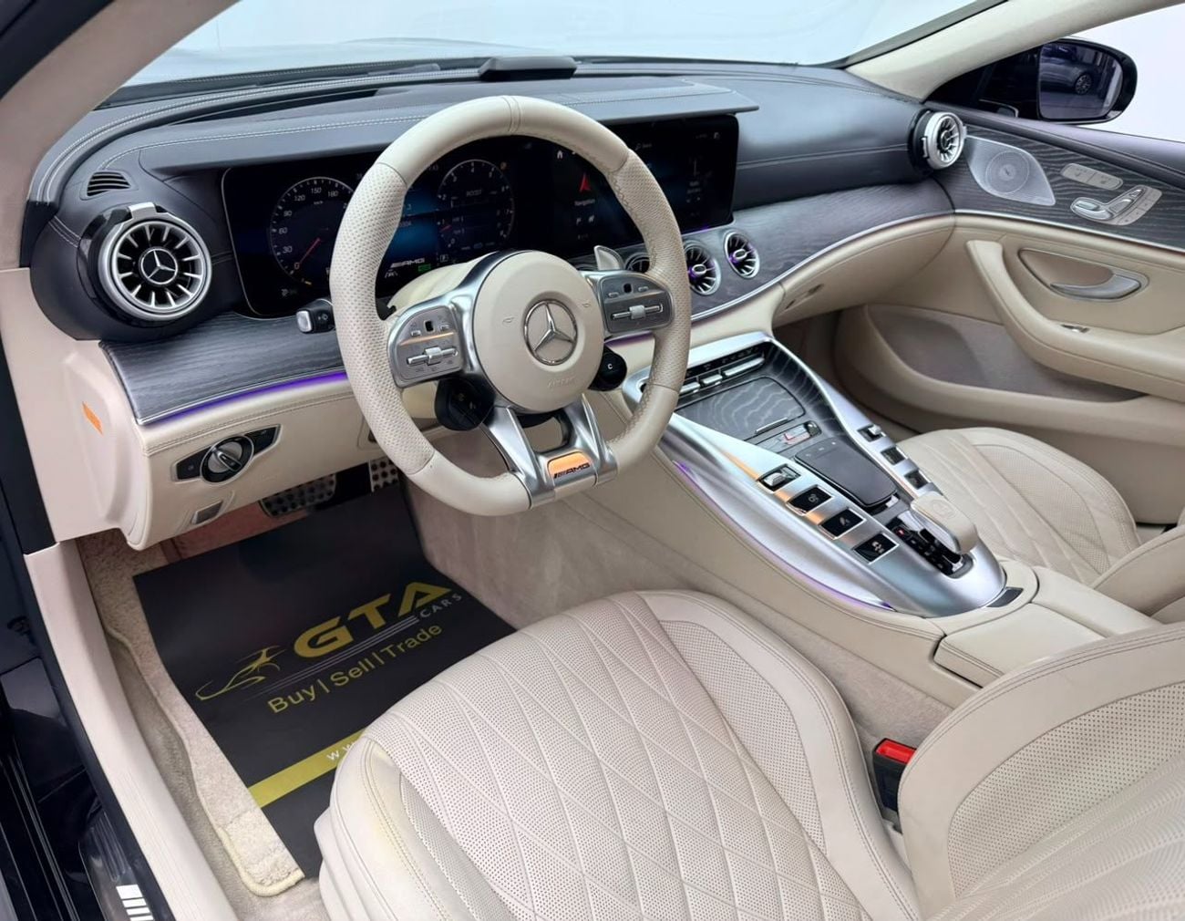 مرسيدس بنز AMG GT 2021 Mercedes-AMG GT53 Black Edition, Warranty, Excellent Condition, Japan Specs